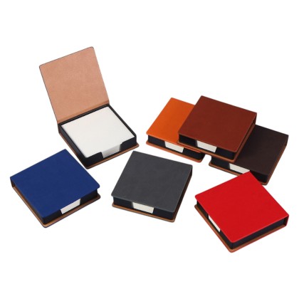 PU Leather Memo Box with 100 Sheets – Portable & Stylish